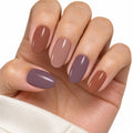Muted Harmony Semi-Cured Gel Nail Strips – 16 Strips | UV/LED Lamp Required