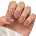 Rose Latte Semi-Cured Gel Nail Strips – 16 Strips | UV/LED Lamp Required