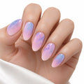 Pastel Nebula Semi-Cured Gel Nail Strips – 16 Strips | UV/LED Lamp Required