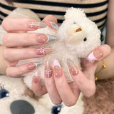 Premium Press-on Nails | Luxury Salon-Quality Reusable Nails - French Manicure, Cat Eye, & 3D Art Designs