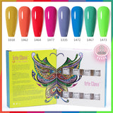 8ml Gel Nail Polish Box Set-8 Bottles Color Gel (ZH01~~ZH18)