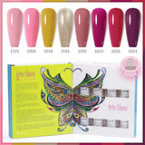 8ml Gel Nail Polish Box Set-8 Bottles Color Gel (ZH01~~ZH18)