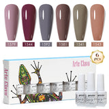 8ml Gel Nail Polish Box Set-6 Bottles Color Gel(ZH01~~ZH29)