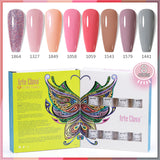 8ml Gel Nail Polish Box Set-8 Bottles Color Gel (ZH01~~ZH18)
