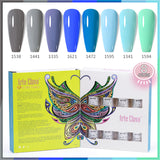 8ml Gel Nail Polish Box Set-8 Bottles Color Gel (ZH01~~ZH18)