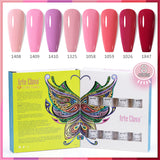 8ml Gel Nail Polish Box Set-8 Bottles Color Gel (ZH01~~ZH18)