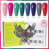 8ml Gel Nail Polish Box Set-8 Bottles Color Gel (ZH01~~ZH18)