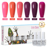 8ml Gel Nail Polish Box Set-6 Bottles Color Gel(ZH01~~ZH29)
