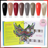8ml Gel Nail Polish Box Set-8 Bottles Color Gel (ZH01~~ZH18)