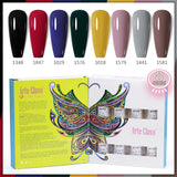 8ml Gel Nail Polish Box Set-8 Bottles Color Gel (ZH01~~ZH18)