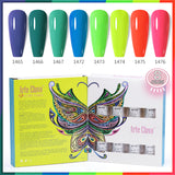8ml Gel Nail Polish Box Set-8 Bottles Color Gel (ZH01~~ZH18)