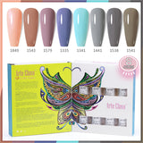 8ml Gel Nail Polish Box Set-8 Bottles Color Gel (ZH01~~ZH18)