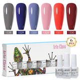 8ml Gel Nail Polish Box Set-6 Bottles Color Gel(ZH01~~ZH29)