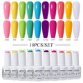 Arte Clavo 10pcs HEMA TPO FREE Gel Nail Polish (10B-ZH17~ZH30)