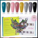 8ml Gel Nail Polish Box Set-8 Bottles Color Gel (ZH01~~ZH18)