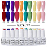 Arte Clavo 10pcs HEMA TPO FREE Gel Nail Polish (10B-ZH17~ZH30)