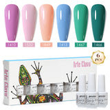 8ml Gel Nail Polish Box Set-6 Bottles Color Gel(ZH01~~ZH29)