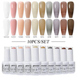 Arte Clavo 10pcs HEMA TPO FREE Gel Nail Polish (10B-ZH17~ZH30)