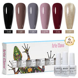8ml Gel Nail Polish Box Set-6 Bottles Color Gel(ZH01~~ZH29)