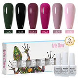 8ml Gel Nail Polish Box Set-6 Bottles Color Gel(ZH01~~ZH29)