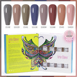 8ml Gel Nail Polish Box Set-8 Bottles Color Gel (ZH48~~ZH67)
