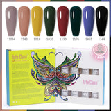 8ml Gel Nail Polish Box Set-8 Bottles Color Gel (ZH48~~ZH67)