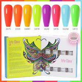 8ml Gel Nail Polish Box Set-8 Bottles Color Gel (ZH48~~ZH67)