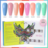 8ml Gel Nail Polish Box Set-8 Bottles Color Gel (ZH48~~ZH67)