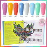 8ml Gel Nail Polish Box Set-8 Bottles Color Gel (ZH48~~ZH67)