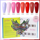 8ml Gel Nail Polish Box Set-8 Bottles Color Gel (ZH48~~ZH67)