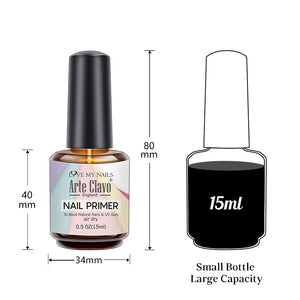 Arte Clavo 15ml Adhesive Nail Primer for strong gel polish adhesion and lifting prevention