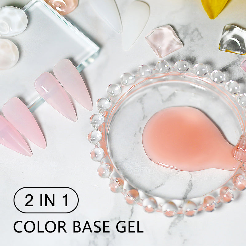 Close-up of Arte Clavo rubber base gel texture and self-leveling consistency
