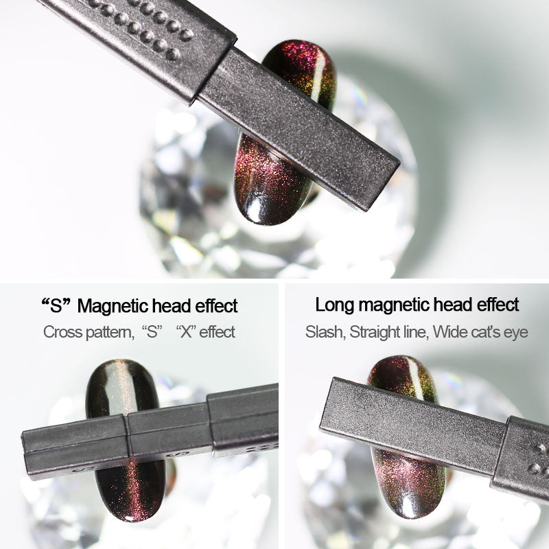 NAILCO 4 Styles Cat Eye Magnet Strong Effect Magnetic Stick For 9D Cat Eyes Gel