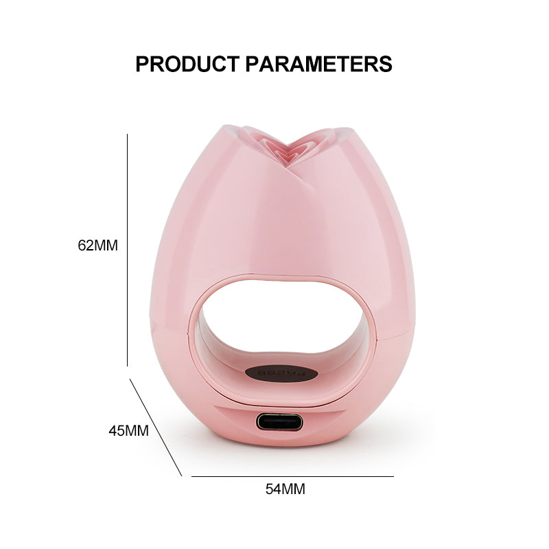 NAILCO 8W Rose Egg Design Single Finger Nail Lamp Curing All Kinds Of Nail Gel