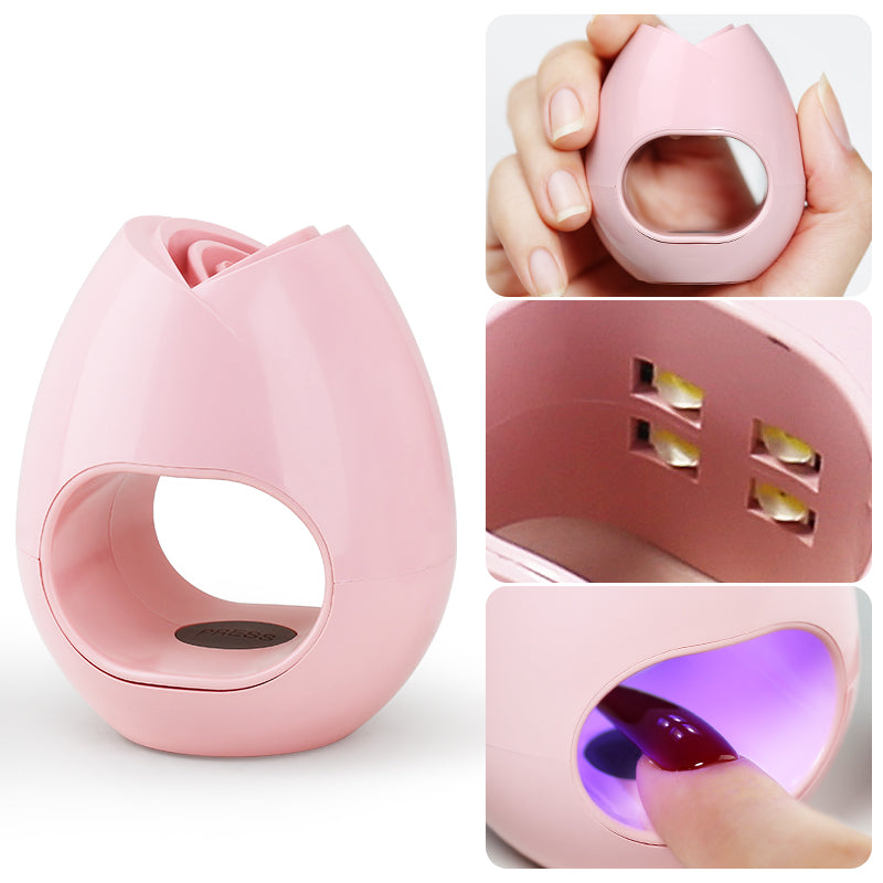 NAILCO 8W Rose Egg Design Single Finger Nail Lamp Curing All Kinds Of Nail Gel