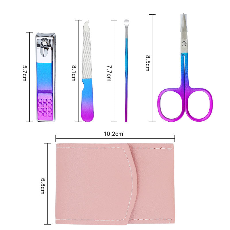 NAILCO Professional Nail Cutter Manicure Scissors Set