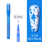 Nail Art Drawing Pen Graffiti Nail Acrylic Pen