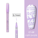Nail Art Drawing Pen Graffiti Nail Acrylic Pen